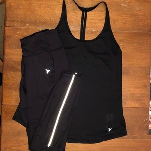 Old navy work out pants & top